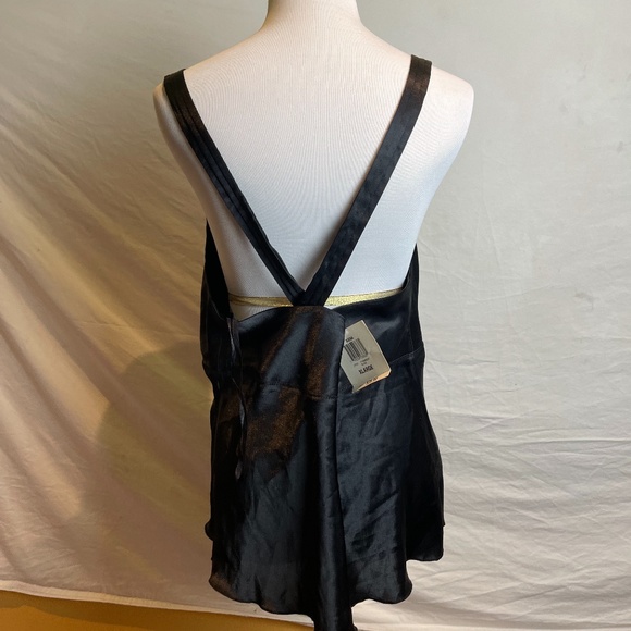 Alfani Intimates satin cross back strap top NWT - Picture 4 of 7